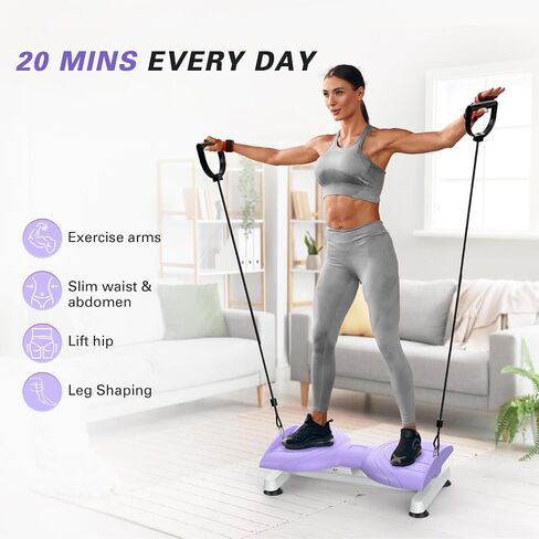 Waist Twister Machine Exercise for Women, AB Twist Board with 20dB Ultra-quiet, Abs Workout for Slim Waist and Core, Anti-Slip Home Gym Fitness Equipment in Kuwait