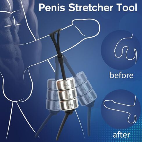 a Little More Male Extender، تدريب الأثقال للرجال، 3x100g حجم ووزن قابلان للتعديل Y329 in Kuwait