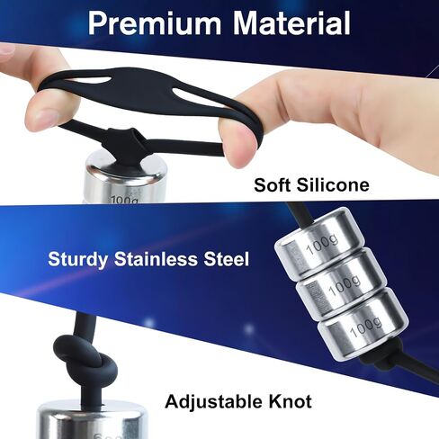 a Little More Male Extender، تدريب الأثقال للرجال، 3x100g حجم ووزن قابلان للتعديل Y329 in Kuwait