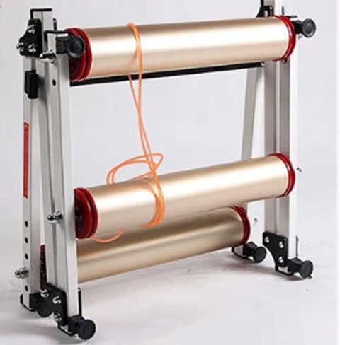 Home Bicycle Rollers Trainer, Lightweight Aluminum Alloy Cycling Rollers, Adjustable Indoor Bike Exercise Stand for All Bikes in Kuwait