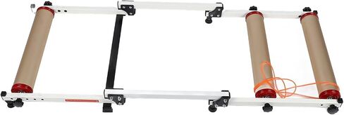 Bike Rollers for Mountain Road Bicycles Cycling Riding Platform, Indoor Fitness Equipment with Symmetrical Conical Bearings, Variable Front Wheel Bracket, Anti slip in Kuwait