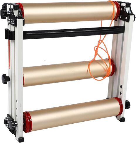 Bike Rollers for Mountain Road Bicycles Cycling Riding Platform, Indoor Fitness Equipment with Symmetrical Conical Bearings, Variable Front Wheel Bracket, Anti slip in Kuwait