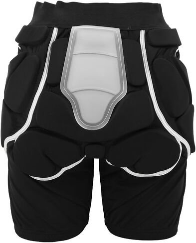 Hip Pad Pants for Skiing and Skateboarding, Anti Fall Protection Gear for Children and Adults, Comfortable Silicone and Polyurethane Material, Available in XSXL in Kuwait