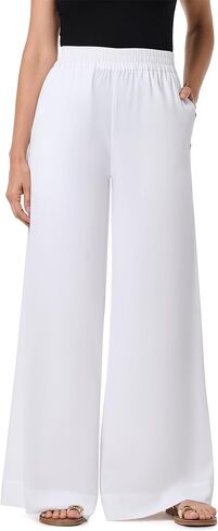 Women's Wide Leg Pants - UPF 50+ Sun Protection - Leros in Kuwait