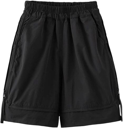 Kids Shorts Boys Big and Tall Cargo Casual Lightweight Shorts with Pockets Hiking Quick Dry Clothes Size 2-15T in Kuwait