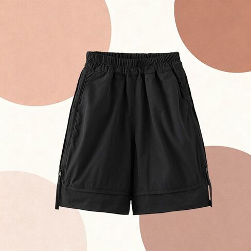 Kids Shorts Boys Big and Tall Cargo Casual Lightweight Shorts with Pockets Hiking Quick Dry Clothes Size 2-15T in Kuwait