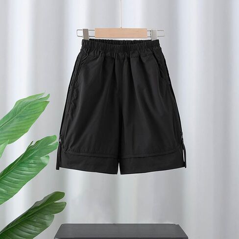 Kids Shorts Boys Big and Tall Cargo Casual Lightweight Shorts with Pockets Hiking Quick Dry Clothes Size 2-15T in Kuwait