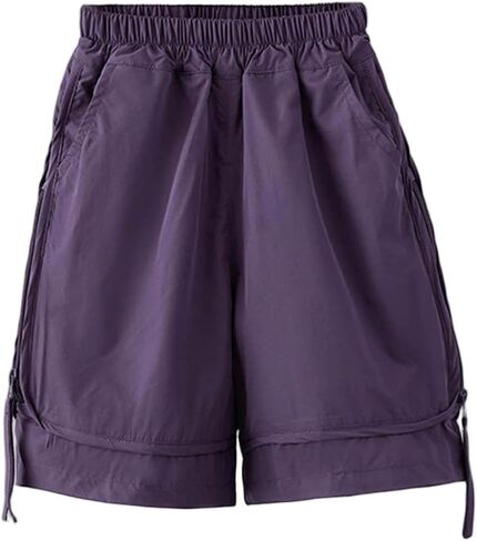 Kids Shorts Boys Big and Tall Cargo Casual Lightweight Shorts with Pockets Hiking Quick Dry Clothes Size 2-15T in Kuwait