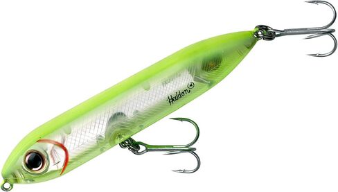 Heddon Super Spook Topwater Fishing Lure for Saltwater and Freshwater, Bone, Jr (1/2 oz) in Saudi Arabia