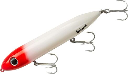 Heddon Super Spook Topwater Fishing Lure for Saltwater and Freshwater, Bone, Jr (1/2 oz) in Saudi Arabia