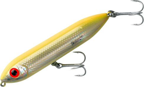 Heddon Super Spook Topwater Fishing Lure for Saltwater and Freshwater, Bone, Jr (1/2 oz) in Saudi Arabia