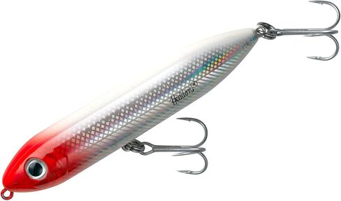 Heddon Super Spook Topwater Fishing Lure for Saltwater and Freshwater, Bone, Jr (1/2 oz) in Saudi Arabia