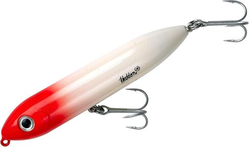 Heddon Super Spook Topwater Fishing Lure for Saltwater and Freshwater, Bone, Jr (1/2 oz) in Saudi Arabia