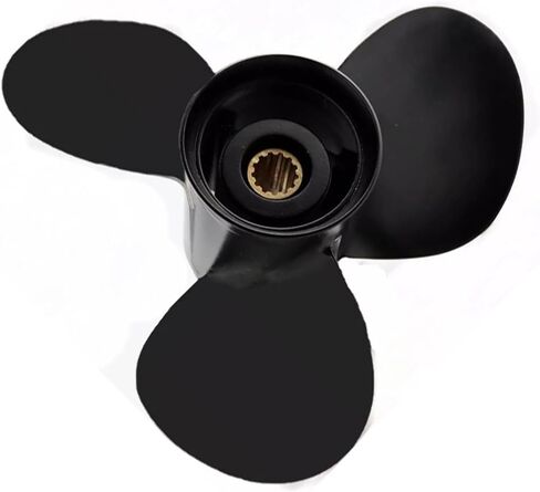11.6 x 11 Aluminum Outboard Boat Propeller for Tohatsu Engines 35-50HP, 13 Spline Tooth, 3T5B64523-0, Compatible with Tohatsu 35HP 40HP 50HP, RH in Kuwait