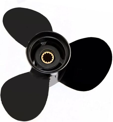 11.6 x 11 Aluminum Outboard Boat Propeller for Tohatsu Engines 35-50HP, 13 Spline Tooth, 3T5B64523-0, Compatible with Tohatsu 35HP 40HP 50HP, RH in Kuwait