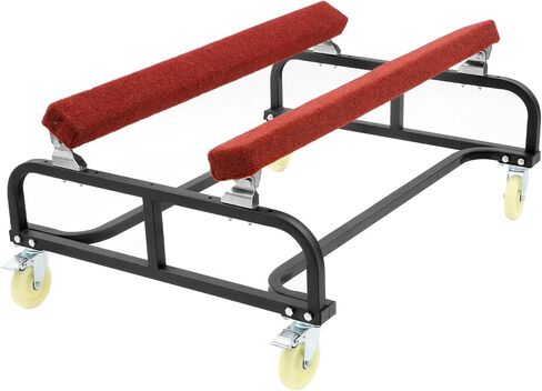 Doniks Watercraft PWC Dolly,Jet ski Dolly tolerable 1300 LBS Capacity Boat Storage Trailer Adjustable Width with Four Casters & Two Brakes,Heavy Duty Boat standsfor Dinghy, Sailboat in Kuwait