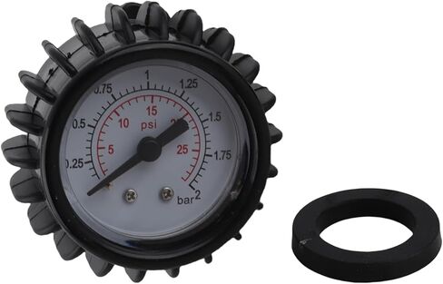 Inflatable Boat Barometer Rubber Dinghy Unidirectional Pressure Gauge Measuring Tool for Boat Owner Kayaker Raft Enthusiast Marine Air Pressure Monitoring Accessory in Kuwait
