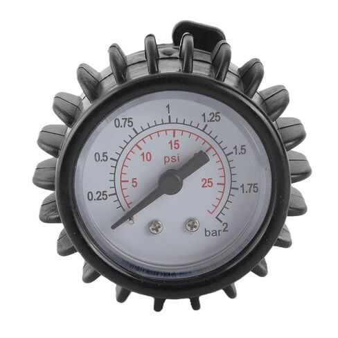 مقياس ضغط الهواء للقارب القابل للنفخ من جينوكو 30 رطل لكل بوصة مربعة، مقياس متين لزوارق الكاياك والقوارب المطاطية، مادة PVC، قطعة واحدة باللون الأسود in Kuwait