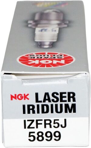 NGK IZFR5J - OE Series Laser Iridium Spark Plugs - 5899 - Compatible with Select Mercury & Mariner Outboard Marine Engines - Qty 3 in Kuwait