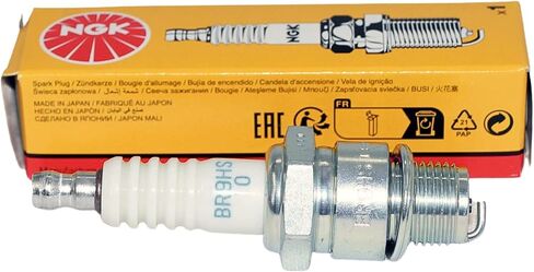 NGK BR9HS-10 - قابس الإشعال القياسي من النيكل من سلسلة OE - 4551 - متوافق مع محركات بحرية خارجية مختارة 1985-2008 ميركوري وياماها - الكمية 6 in Kuwait