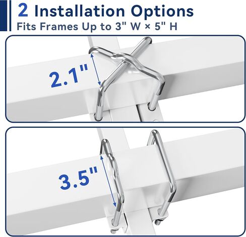Boat Trailer Guide-ons, 40"/48" Adjustable Galvanized Steel Boat Guide Poles with PVC Pipes & Reflective Tape for Bass Boats, Center Console Boats, Ski Boats & Jon Boats, 2PCS in Kuwait