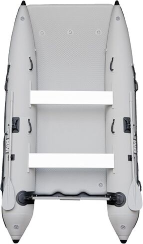 BEYOND MARINA Inflatable Dinghy Boat, 2-5 Person Inflatable Boat for Adults, Heavy-Duty Fishing Boat with Aluminum Oars, Includes HIN for Registration in Kuwait