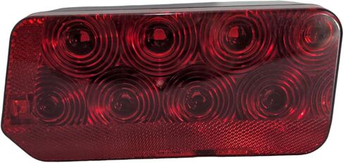 Boat Trailer LED Taillight Left Side UPDATED 250-032133-25 Waterproof Comparable to Fulton Wesbar 281595 in Kuwait