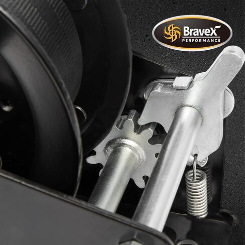 Bravex قارب مقطورة ونش 2000 رطل مع حزام 20 قدم، الثقيلة المحمولة دليل اليد كرنك قارب ونش البحرية في اتجاهين ونش سقاطة للقارب ATV RV مقطورة - ملحقات مقطورة القارب in Kuwait