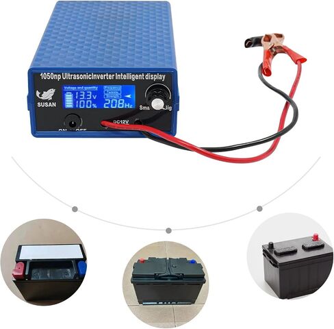 Ultrasonic Inverter Fish Shocker, 1050NP 2000W 1500V Electro Fisher Stunner with LED Display – 3 Mode Powerful Mixed Main for Outdoor Pond River Lake Fishing, 12V Battery Compatible in Kuwait