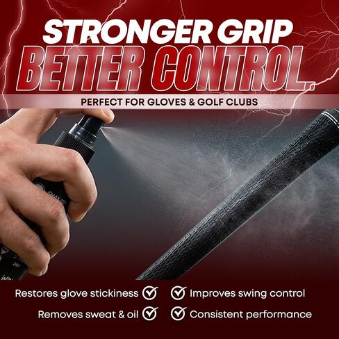 Ballers Choice Advanced Grip Spray - Multi-Sport Traction | Elite Sticky Spray for Football Gloves, Basketball Shoes, Golf & Baseball, Pro Bat Tack & Stick Grip for Max Traction in Saudi Arabia