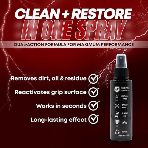Ballers Choice Advanced Grip Spray - Multi-Sport Traction | Elite Sticky Spray for Football Gloves, Basketball Shoes, Golf & Baseball, Pro Bat Tack & Stick Grip for Max Traction in Saudi Arabia