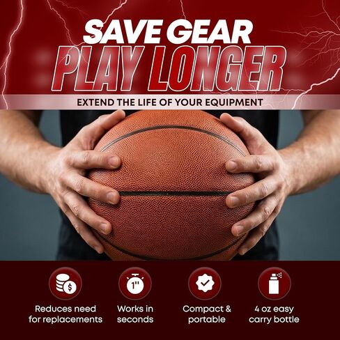 Ballers Choice Advanced Grip Spray - Multi-Sport Traction | Elite Sticky Spray for Football Gloves, Basketball Shoes, Golf & Baseball, Pro Bat Tack & Stick Grip for Max Traction in Saudi Arabia