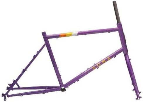 SOMA Rufus Urban Cruiser Frameset 20" 4130 Chromoly, Disc Brake, Versatile | cycle-frames in Kuwait