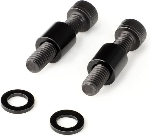 Brake Caliper Adapter Bracket for Surron Light Bee X, Segway X160/X260 & Talaria Sting, Black Anodized F&R | Machined from solid 7075-T6 aluminum Ensures alignment and braking performance Complete kit for installation in Kuwait