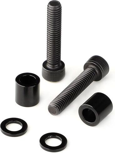 Brake Caliper Adapter Bracket for Surron Light Bee X, Segway X160/X260 & Talaria Sting, Black Anodized F&R | Machined from solid 7075-T6 aluminum Ensures alignment and braking performance Complete kit for installation in Kuwait