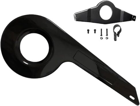 Bike Chain Guard Fit for 32-36 Teeth Universal Chain Guard Kids Sturdy Bike Chain Cover for Bike Accessories Black, Bike Chain Guard, Chain Guard, Standard in Kuwait