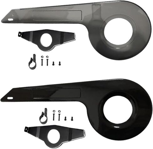 Bike Chain Guard Fit for 32-36 Teeth Universal Chain Guard Kids Sturdy Bike Chain Cover for Bike Accessories Black, Bike Chain Guard, Chain Guard, Standard in Kuwait
