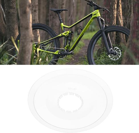 SING F LTD 2 Pack Freewheel Spoke Protector 137 x 38 mm Transparent Plastic Wheel Spoke Guard for Mountain Road Folding Bikes in Kuwait