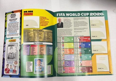 2026 FIFA World Cup Sticker Collection - Album in Kuwait