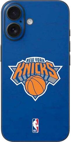 Skinit Decal Phone Skin Compatible with iPhone 17 - Officially Licensed NBA New York Knicks Distressed Design in Kuwait