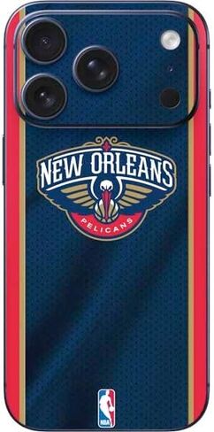 ملصق هاتف Skinit متوافق مع iPhone 17 Pro Max - تصميم شعار كبير مرخص رسميًا من NBA New York Knicks in Kuwait