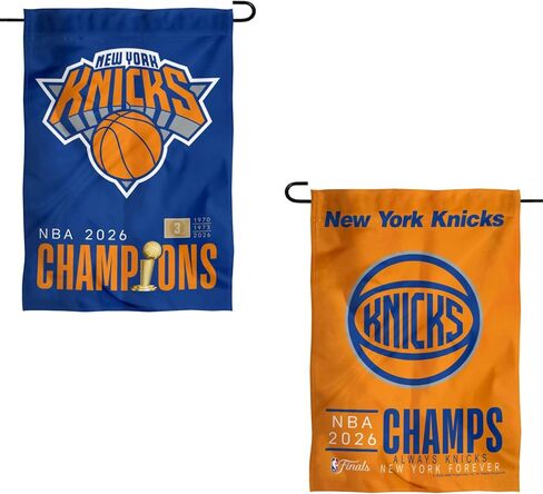 New York Knicks 2026 NBA Champions Garden Flag Banner in Kuwait