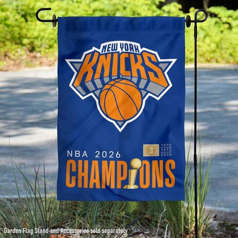 New York Knicks 2026 NBA Champions Garden Flag Banner in Kuwait