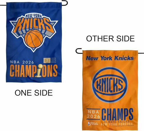 New York Knicks 2026 NBA Champions Garden Flag Banner in Kuwait