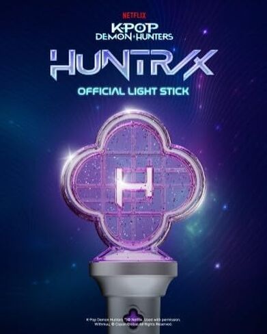K.POP DEMON HUNTERS - HUNTRIX OFFICIAL LIGHT STICK in Kuwait