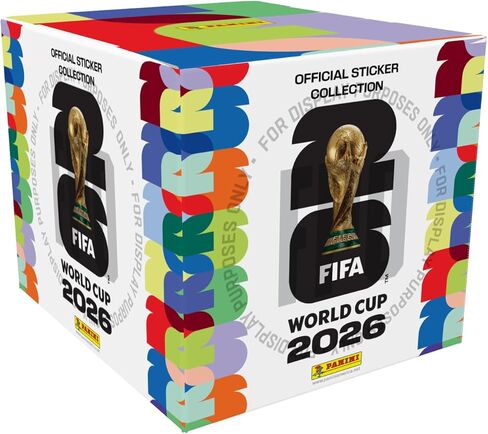 2026 FIFA World Cup Sticker Collection - Box of 25 Packs in Kuwait