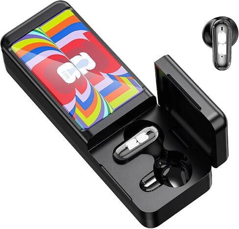 FIFA World Cup 2026 Licensed Wireless Earbuds, 2000mAh Charging Case with Flashlight, Bluetooth 6.0 IPX5 Waterproof, 165 Languages Translation for Fans Travel Outdoor Emergency (Black) in Kuwait