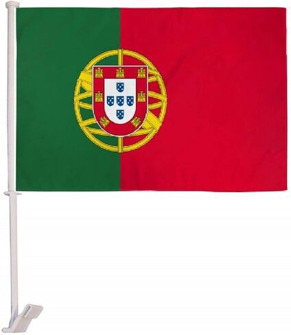12x18 Portugal Country Car Window Vehicle 12"x18" Flag fade resistant in Kuwait
