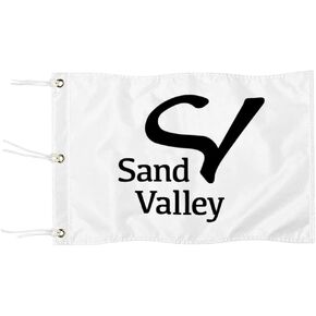 Sand Valley Golf Club Golf Pin Flag Practic Putting Green Golf Flag For Backyard Garden Double-Sewn 420D Nylon Miniature Pin Flag (20"X13" Grommets) in Kuwait