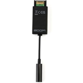 Zoom TCA-1 Timecode Adapter for Filmmakers, Compatible with H6studio, H5studio, H6essential, H4essential, H2essential & F3, Precision TCXO Generator with 3.5mm TRS I/O in Kuwait